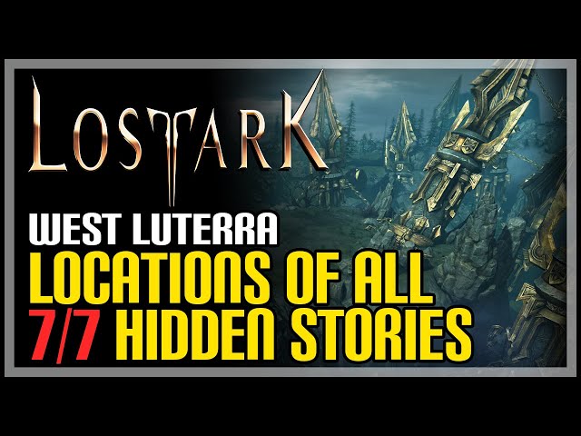 Lost Ark: All West Luterra Hidden Story Locations