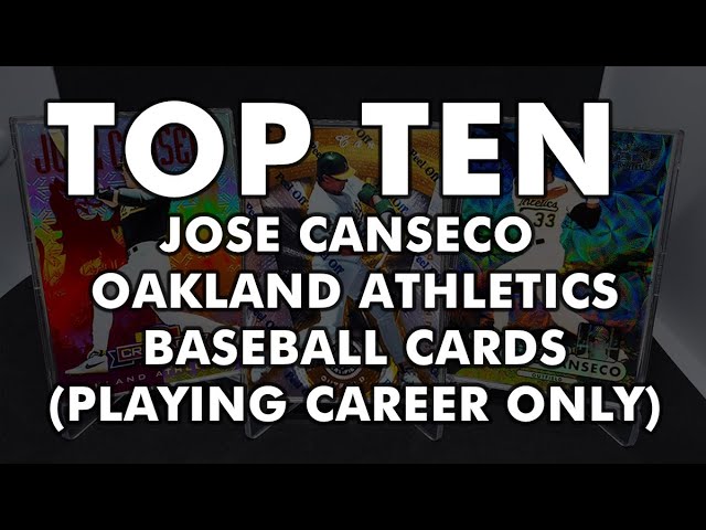 How Much Is Jose Canseco’s Baseball Card Worth?