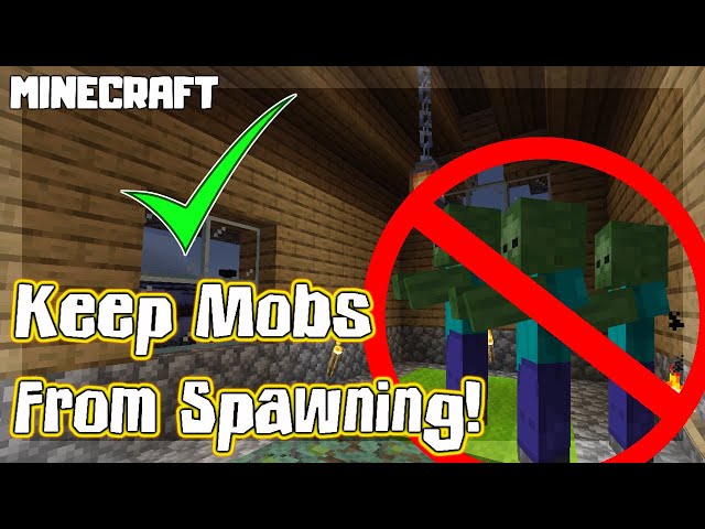 How To Stop Mobs From Spawning in Minecraft