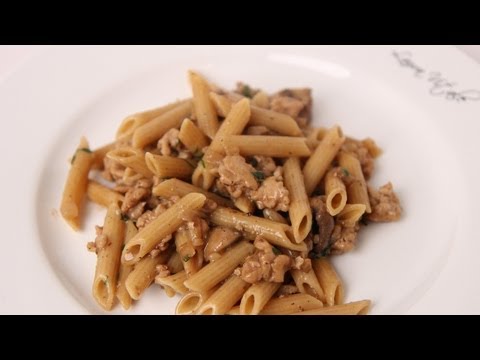 Penne Marsala Recipe - Laura Vitale - Laura in the Kitchen Episode 476 - UCNbngWUqL2eqRw12yAwcICg