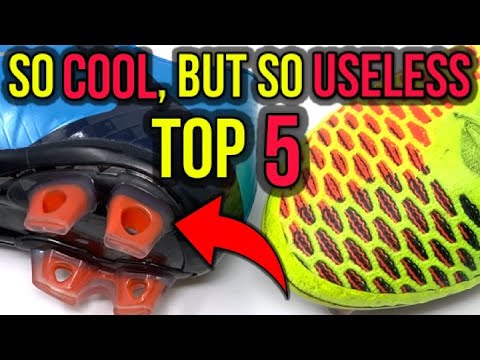 TOP 5 ALL-TIME COOLEST FOOTBALL BOOT TECHNOLOGIES THAT WERE USELESS! - UCUU3lMXc6iDrQw4eZen8COQ