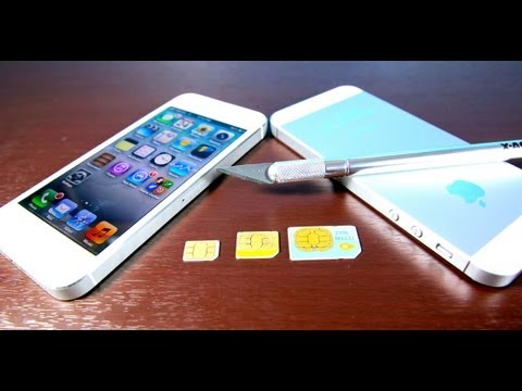 How To Cut Micro Sim & Make Nano Sim for iPhone 5 Free & Easy! Mini & MicroSim Convert to NanoSim - UCj34AOIMl_k1fF7hcBkD_dw