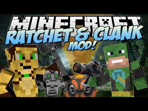 Minecraft | RATCHET & CLANK MOD! (Captain Qwark & Friends too!) | Mod Showcase - UCS5Oz6CHmeoF7vSad0qqXfw