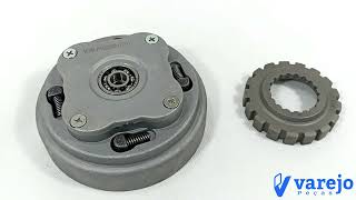 Kit Embreagem Completo Super Smart 50 2017 Xy 50 2007 Xy 50 Eagle 2011 2012