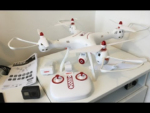 SYMA X8SW Camera Drone Unboxing, Flight & Review - UCpgONso52_U8l8d5KM0UPKQ