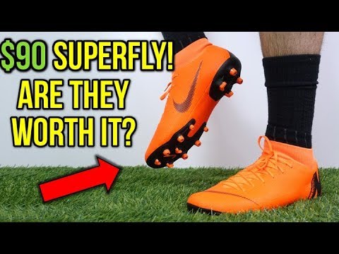 HOW GOOD IS THE $90 SUPERFLY? - Nike Mercurial Superfly 6 Academy MG (Orange) - Review + On Feet - UCUU3lMXc6iDrQw4eZen8COQ