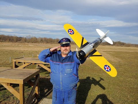 Durafly BREWSTER F2A BUFFALO 920MM (36”) PNF Maiden flight - UC3RiLWyCkZnZs-190h_ovyA