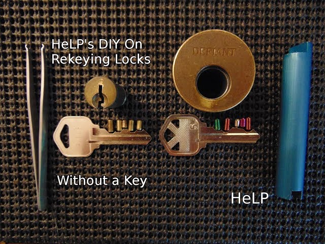 How to Rekey a Door Lock Without the Original Key