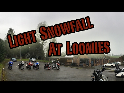 Light Snowfall At Loomies (Cancelled Chip Shop Ride)