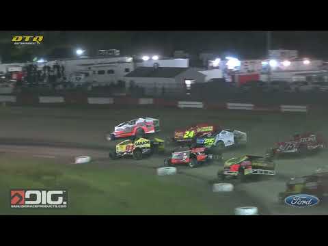 Airborne Park Speedway | Modified Feature Highlights | 9/19/24 - dirt track racing video image