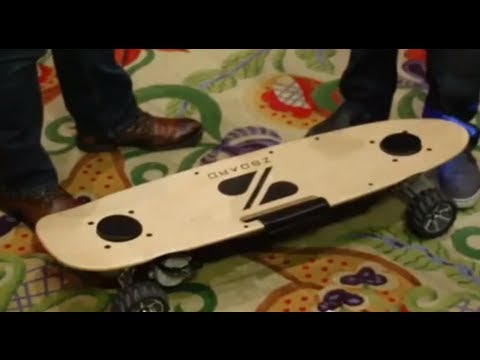 Zboard Demo | TechCrunch At CES 2013 - UCCjyq_K1Xwfg8Lndy7lKMpA