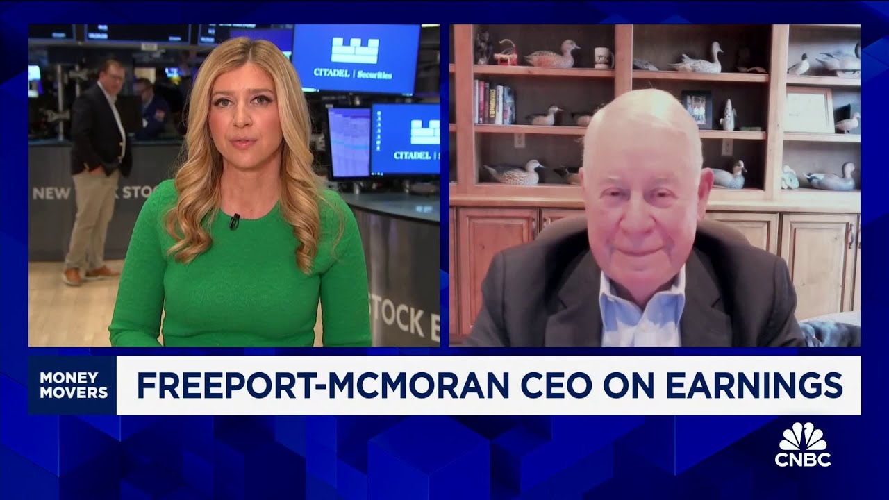 Copper price action is in a ‘watch-out situation’, says Freeport-McMoran CEO