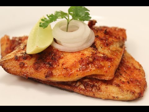 Spicy Grilled Fish | Sanjeev Kapoor Khazana - UCmoX4QULJ9MB00xW4coMiOw