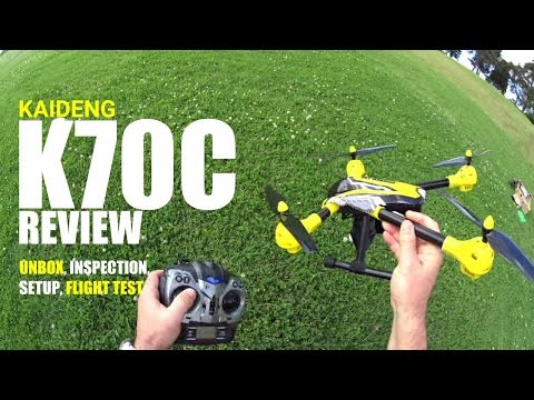 KAIDENG K70C Review - HD Remote Tilt Camera Drone - [UnBox, Inspection, Setup, Flight Test] - UCVQWy-DTLpRqnuA17WZkjRQ
