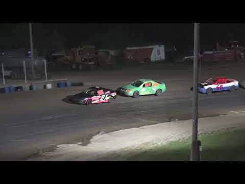 Flinn Stock A-Feature at Crystal Motor Speedway, Michigan on 06-04-2022!! - dirt track racing video image