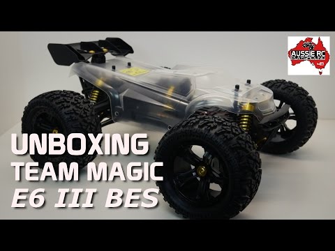 Unboxing: Team Magic E6 III BES 1/8 Scale Monster Truck - UCOfR0NE5V7IHhMABstt11kA