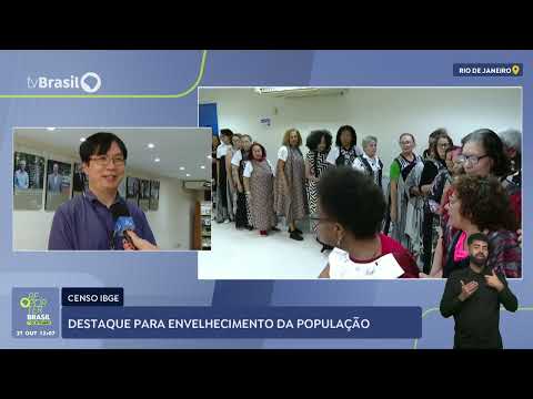 População do Brasil envelhece
