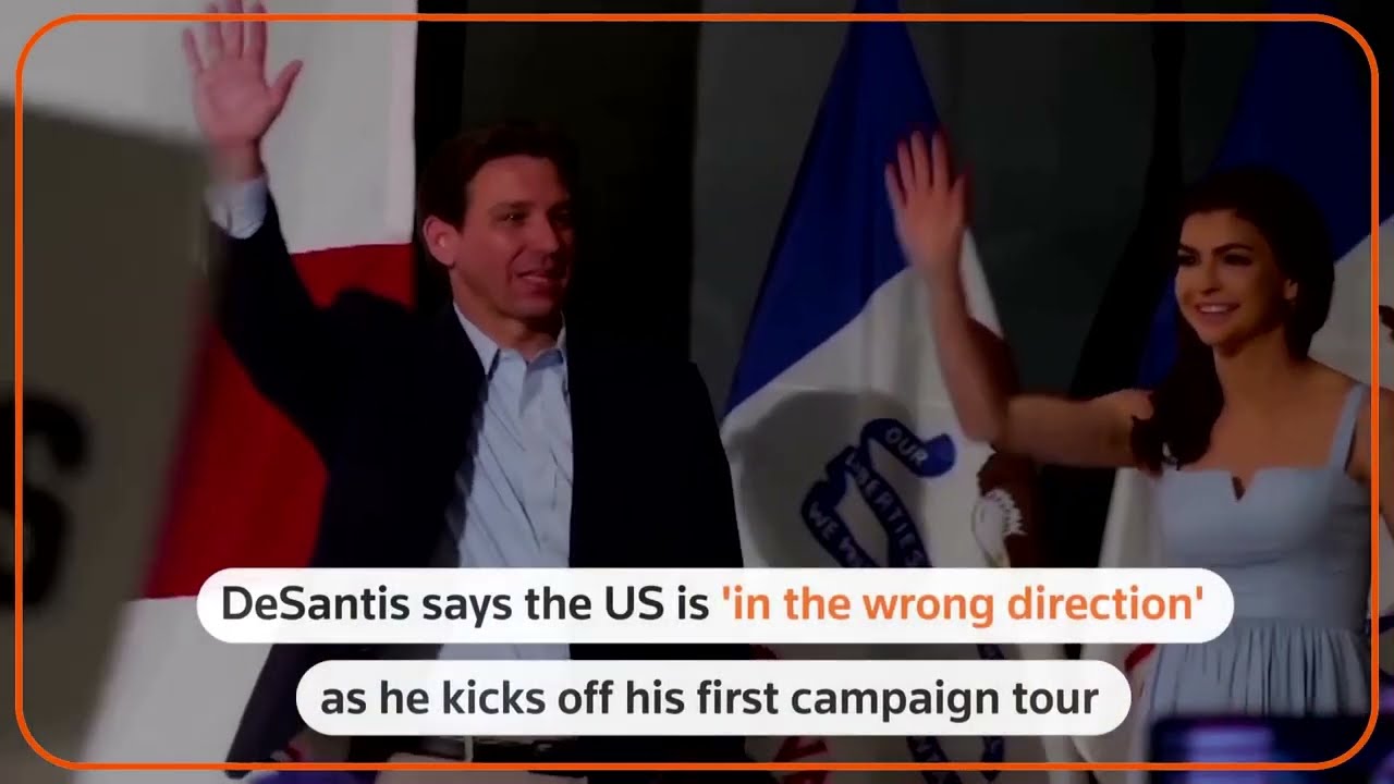 DeSantis tells Iowa the US is moving ‘in the wrong direction’