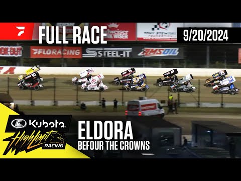 FULL RACE: Kubota High Limit Racing at Eldora Speedway 9/20/2024 - dirt track racing video image