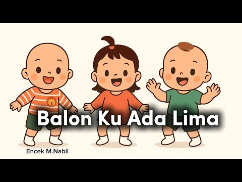 Balon Ku Ada Lima - Lagu Anak