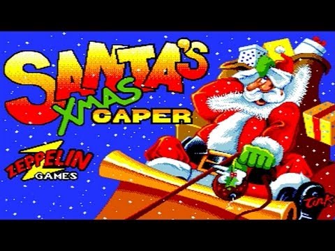 LGR - Santa's Xmas Capers - Spectrum, C64, PC, Amiga Game Review - UCLx053rWZxCiYWsBETgdKrQ