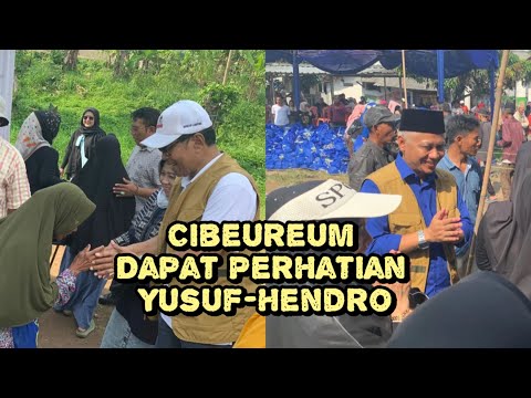 Cibeureum Dapat Perhatian Yusuf-Hendro