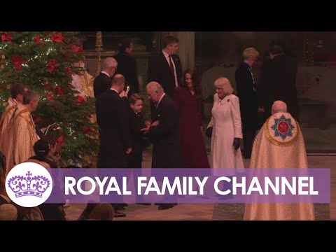 Royal Family Unite at Kate’s Christmas Carol Service