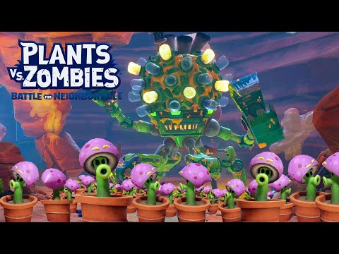 CRAZY MODE: 999 SCAREDY-SHROOM VS. ZOMBIES in Plants vs. Zombies: Battle for Neighborville