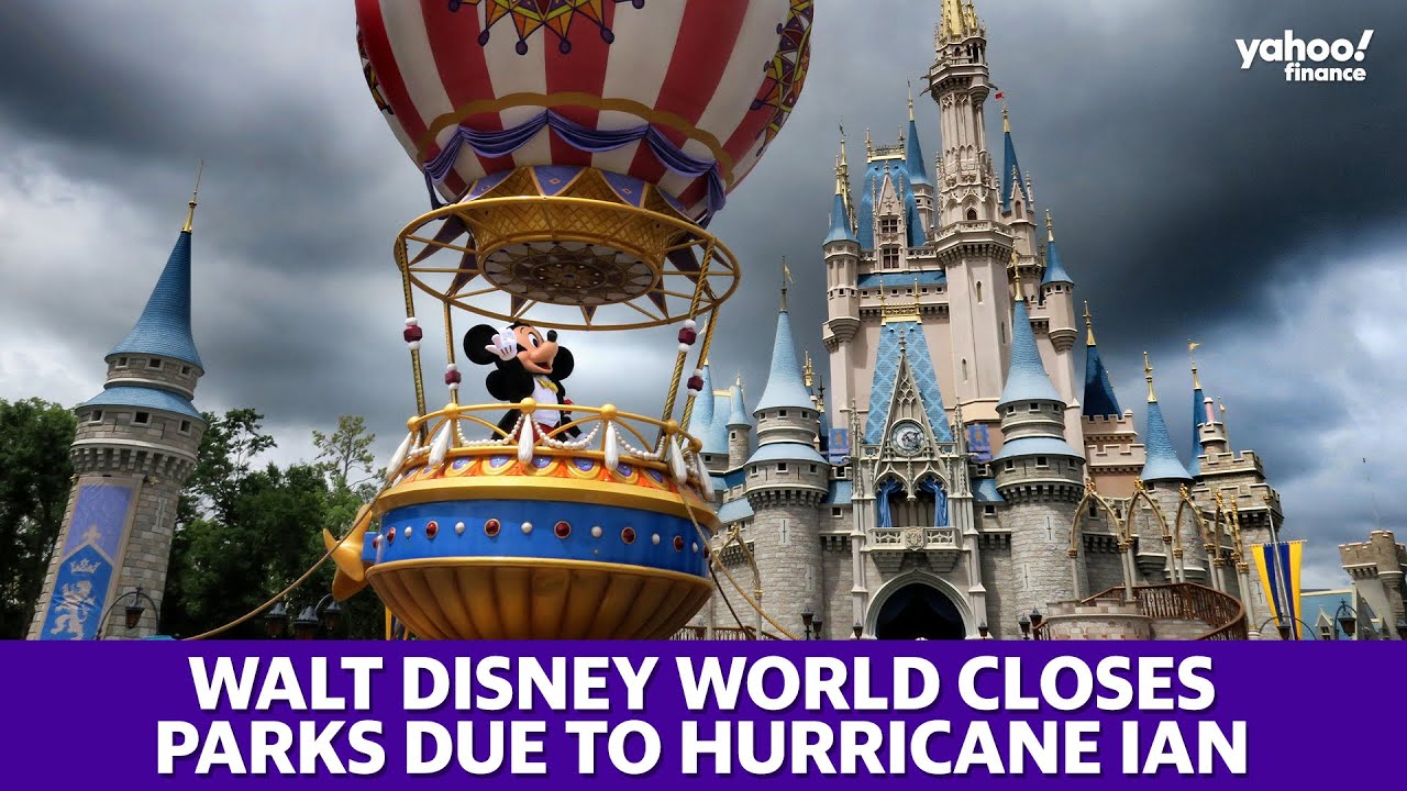 Orlando theme parks close due to Hurricane Ian