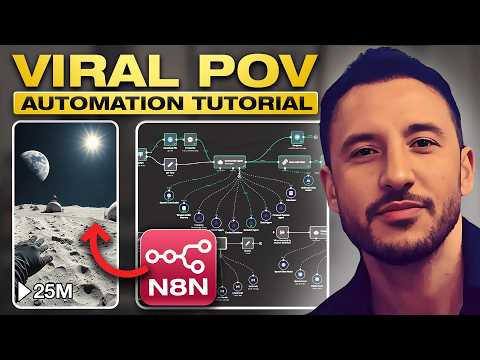 Automate Viral POV Videos with AI (n8n NO-CODE tutorial)