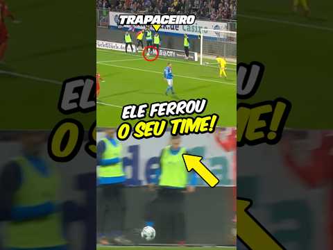 <strong>ELE</strong> NÃO CONHECIA A REGRA E FERROU SEU TIME😳