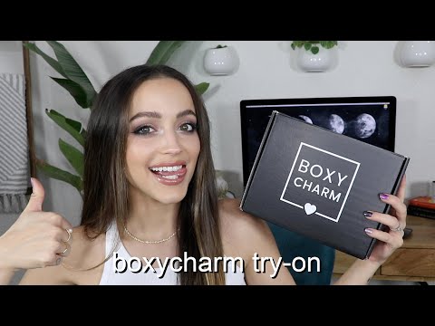 AUGUST BOXYCHARM UNBOXING | 2020 (Try On - First Impressions)