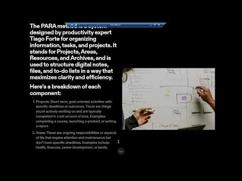 How to implement PARA Method in Obsidian