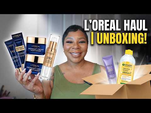 L'Oreal Haul | Testing New Products Immediately