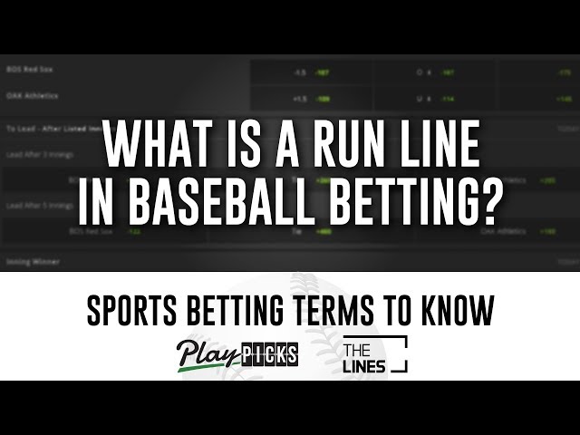 Baseball Betting: What is the Run Line?