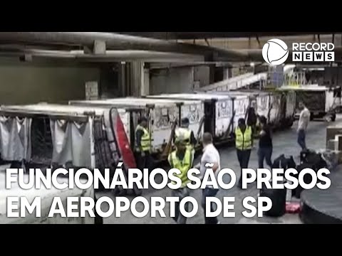 Funcionários são presos em aeroporto por troca de etiqueta de bagagens