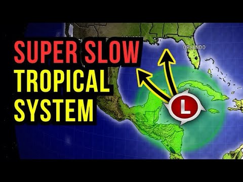 Tropical System is Very Slow....