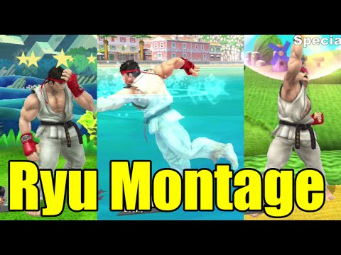 Ryu's Various Animations Montage & MUCH MORE (Super Smash Bros Wii U) - UCwtnZUOk44DCCFFT6QG6LdA