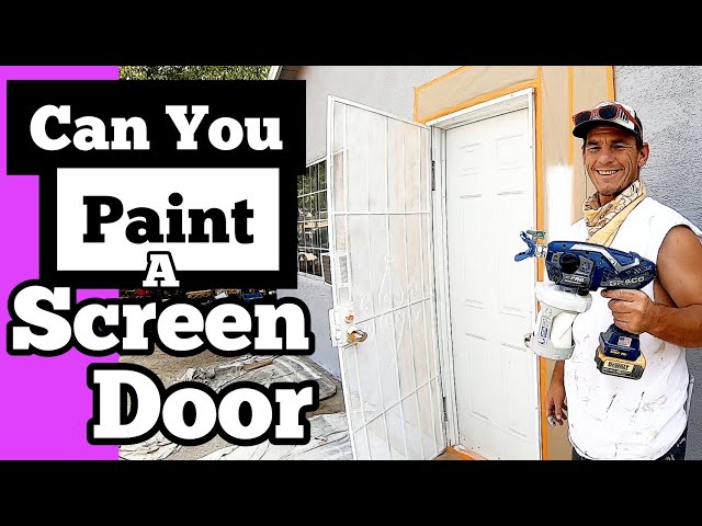 can-you-paint-screen-doors-stuffsure