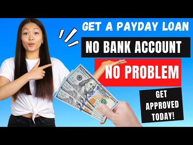 How to Get a Loan Without a Bank Account