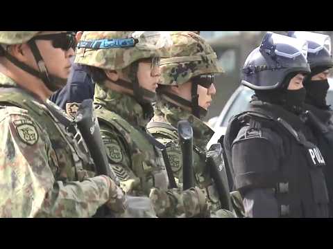 警察と自衛隊が共同でテロ対策訓練