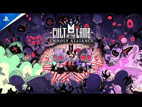 Cult of the Lamb: Unholy Alliance - Launch Trailer | PS5 & PS4 Games