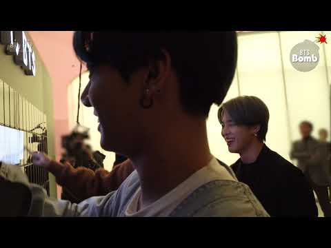 StoryBoard 2 de la vidéo Les BTS s'amusent avec un mur de smartphones                                                                                                                                                                                                                   