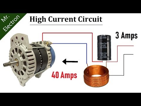 12v , 3 Amps to 40 Amps High Current Supply for DC Motor DIY