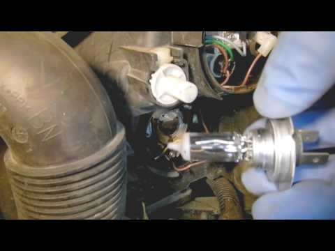 How To Replace The Opel Meriva Headlight Bulb Vauxhall Meriva Mk