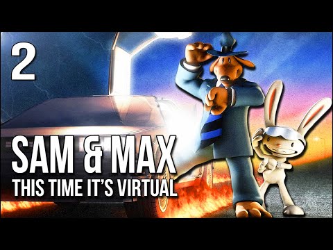 Sam & Max VR | Part 2 | Solving A Mystery With An RPG!