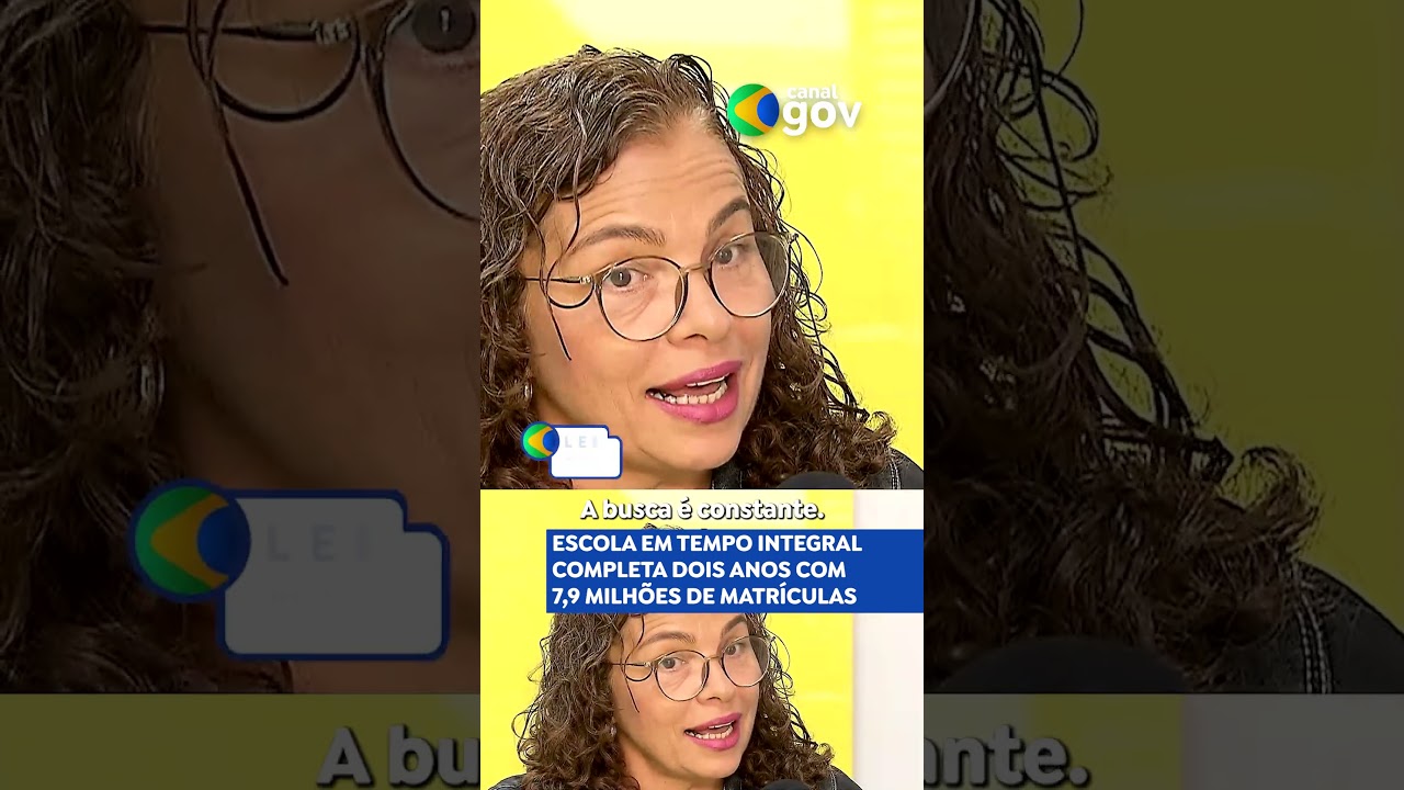 ESCOLA EM TEMPO INTEGRAL TEM CERCA DE 8 MILHÕES DE MATRÍCULAS