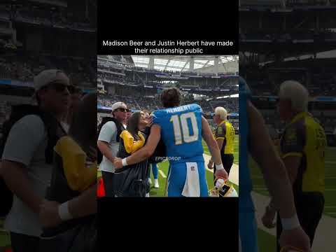 Madison Beer and Justin Herbert have made their relationship public #madisonbeer #justinherbert