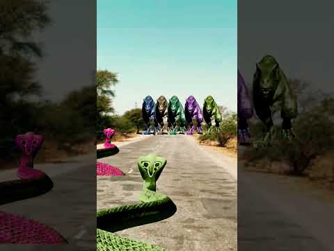 Big dinosaur Chase t-rex chasing part-244 VFX editing shorts #dinosaur #vfx #jurassicworld