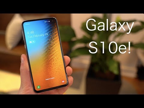 Samsung Galaxy S10e Hands On! - UCbR6jJpva9VIIAHTse4C3hw